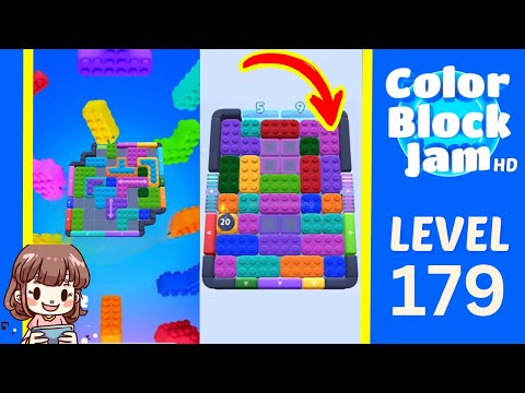 Color Block Jam Level 179 Solution Walkthrough