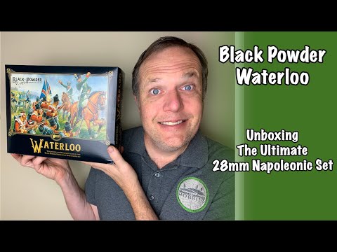 [NAPOLEONIC MINIATURES]-Waterloo Unboxing & Review | Warlord Games | Black Powder | 28mm Wargaming