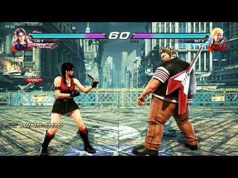 38_3 Julia Chan Ryona VS Bob - Tekken 7 ( Uchiha x24 ) Gameplay PCRX 570 8G