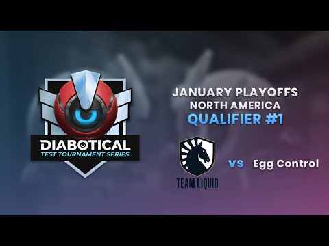 Test Tournament Series: January Playoffs (NA) - Qualifier #1: Egg Control vs Team Liquid
