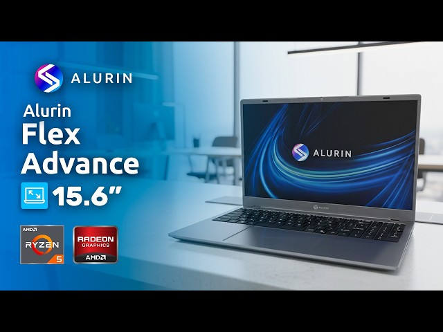 Portátil Alurin Flex Advance AMD Ryzen 5 7430 15.6" / 16GB / 512GB / Windows 11 Home video
