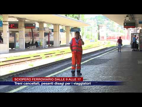 Etg - Sciopero ferroviario dalle 9 alle 17. Treni cancellati, pesanti disagi per i viaggiatori