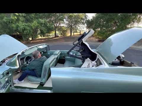 1960 Cadillac Eldorado Biarritz electric convertible top closing