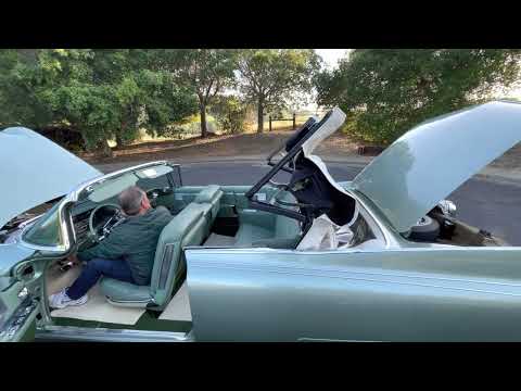 1960 Cadillac Eldorado Biarritz electric convertible top closing