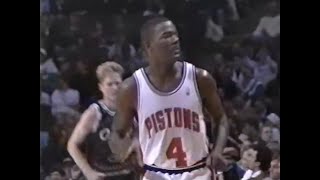 Joe Dumars Lights Up Steve Kerr & Co. for 39 (All Js, No Lays)