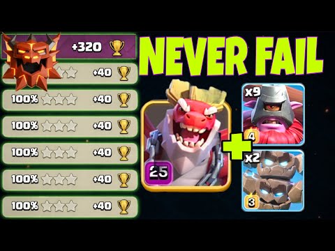 BROKEN Thrower Army That Never Fails in Legend League! Best Th18 Attack strategy in clash of clans