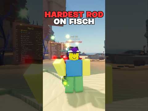 The Tryhard rod is WAY too Hard 💀😅 #roblox #fisch #robloxfisch