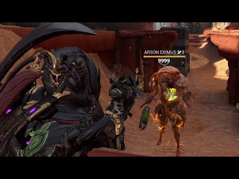 Warframe Steel Path  Solo Disruption level 9999 | Pure Slash Build