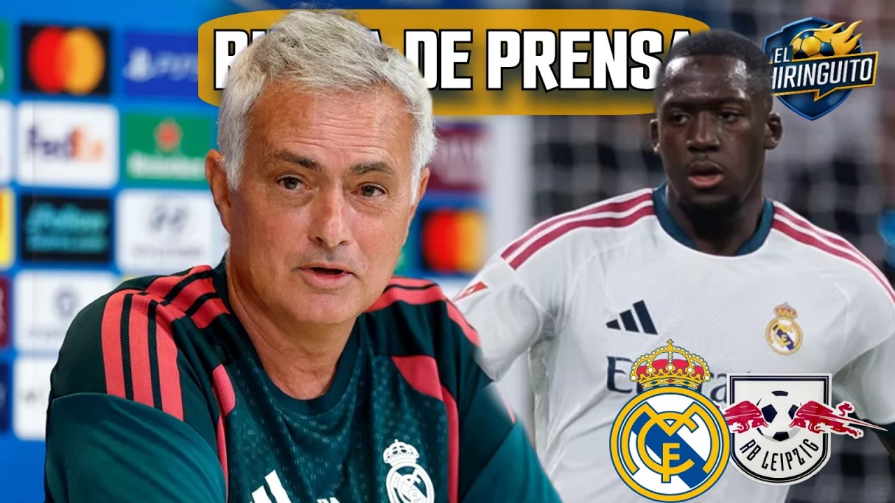 🚨 ¡RUEDA DE PRENSA DE MOURINHO Y KONATÉ! | Real Madrid - RB Leipzig