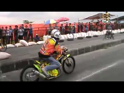 Drag Bike Satria FU Tony Chupank VS Unyil hehos Family