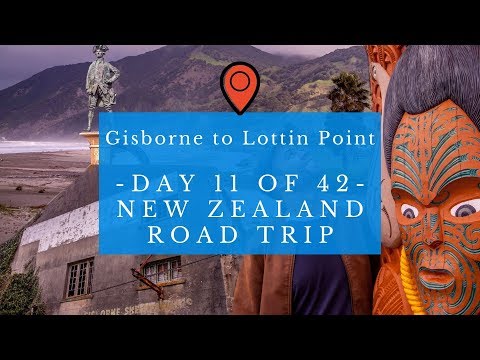 Gisborne to Lottin Point via Anaura Bay & Waipiro Bay - North Island Roadtrip Vlog Day 11