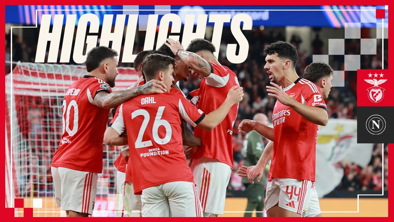 Benfica vs Napoli Highlights