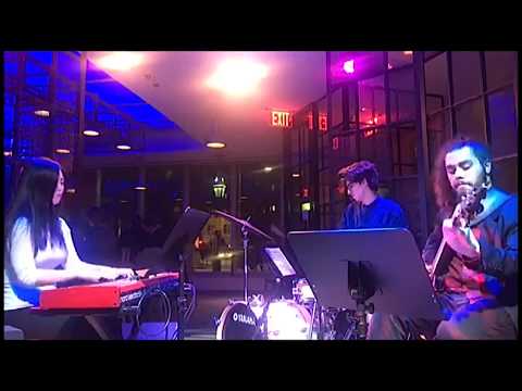 Haeun You was live — with George Constantinou and Andrea Bertesi at B3 Restaurant and Bar
