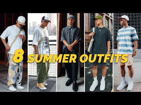 8 SUMMER OUTFIT IDEAS | Summer Lookbook (Minimal, Streetwear, Casual)