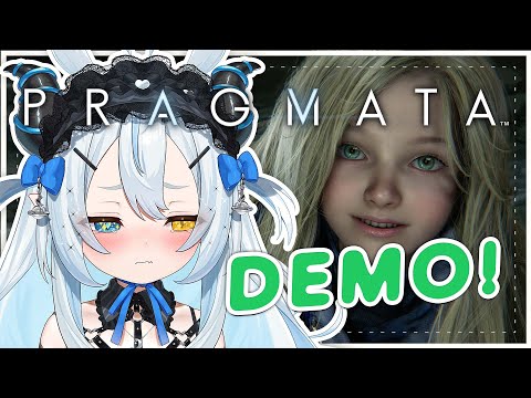 【PRAGMATA】 FINALLY OUT!? (kind of) Playing the demo together!! ✨