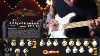Video thumbnail for Quilter Mach 2 8 inch - "Surfa-liscious" licks played on Fender Strat by QuilterLabs