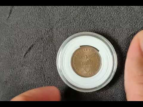 1904 half centavo US+PH GOOD DETAILS