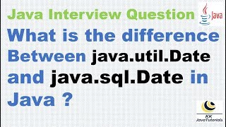 What is the difference Between java util Date and java sql Date in Java ?