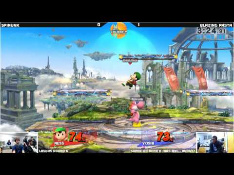 WBB #65 | BlazingPasta (Ness) vs Spirunk (Yoshi) - Losers round 6 - Smash 4 Singles