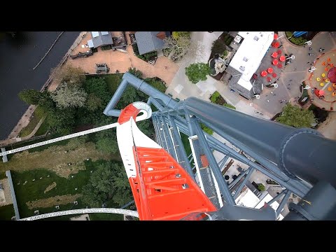 Top Thrill 2 POV World's Tallest Triple Launched Strata Coaster Cedar Point, Sandusky Ohio
