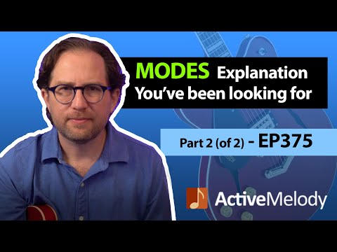 How to actually USE Modes for playing lead guitar - Part 2 (of 2)  Modes guitar lesson EP375