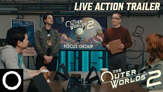 The Outer Worlds 2 - Official Live Action Focus Group Trailer (Ft. Ben Schwartz, Marc Evan Jackson)