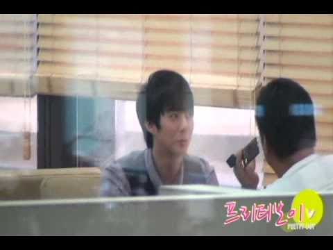 [100919]Kim Hyung Jun @ Gimpo Airport- Join Song Seung Heon 2010 FM in Japan