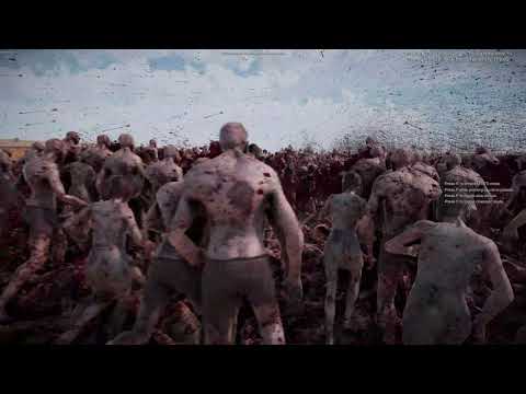 10 Fullauto Archers VS 1.000.000 Zombies | 4K UEBS 2