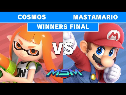 MSM 211 - PG | Cosmos (Inkling) Vs POW | Mastamario (Mario) Winners Finals - Smash Ultimate