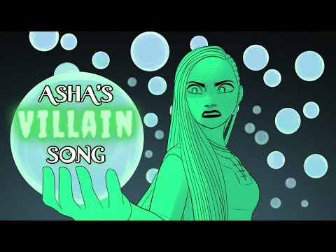 ASHA'S VILLAIN SONG | Animatic | Wish cover by Lydia the Bard