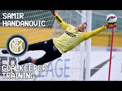 Samir Handanovic / Goalkeeper Training / Inter Milan !