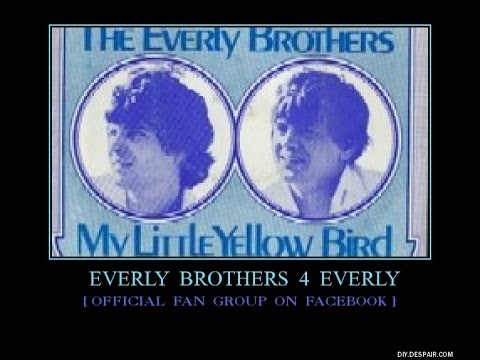 Everly Brothers~ My Little Yellow Bird~