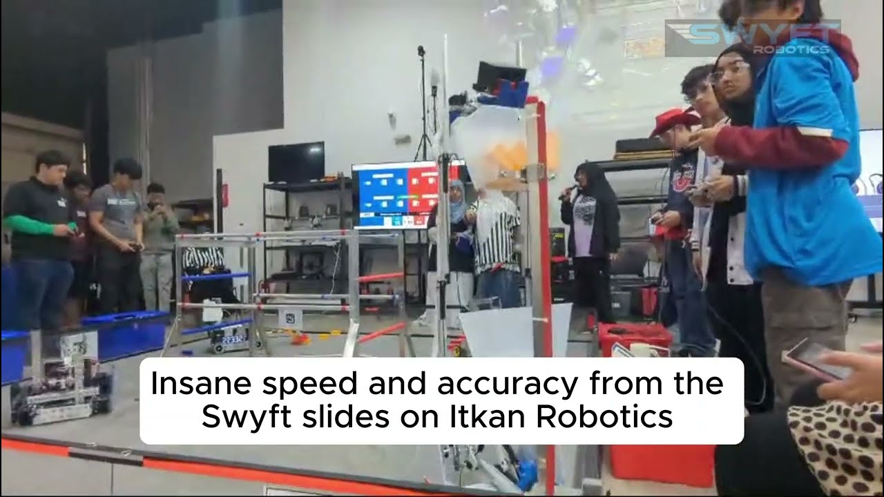Ultra fast Swyft slides on Itkan Robotics