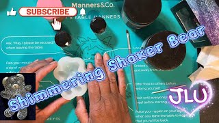 Resin Project - How to Make a Shaker Bear Shimmer