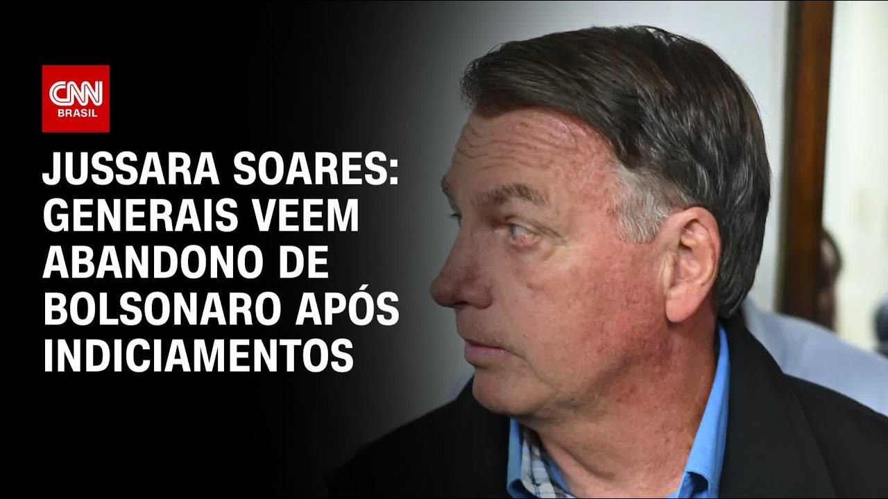 Jussara Soares: Generais veem abandono de Bolsonaro após indiciamentos | CNN 360º
