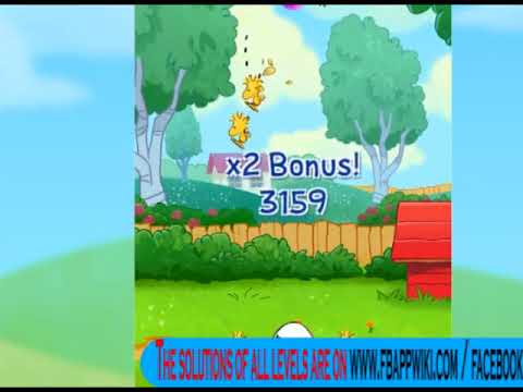 snoopy pop solution level 1