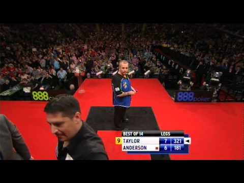 Darts: Anderson erste Pleite gegen Taylor