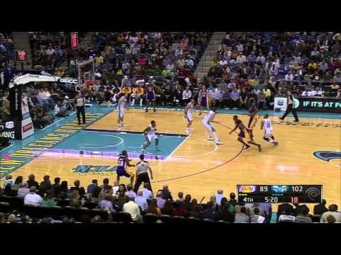 Kobe Bryant 42 points (winning shot in crazy come back) vs Hornets full highlights 03/06/2013 HD