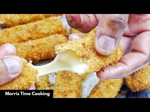 Homemade Deep Fried Mozzarella Sticks | Lesson #64 | Morris Time Cooking
