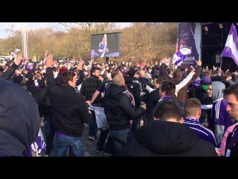 CofidisCup FCB-Anderlecht Fan Village Olele Olala