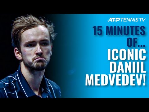 Daniil Medvedev Being Iconic For 15 Minutes 🤷‍♂️