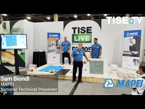 TISE 2021: MAPEI’s high-performance grouting and floor-heating solutions