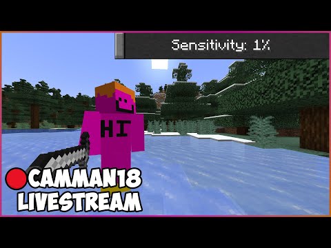 Insane: Beating Minecraft 1% Mouse Sensitivity