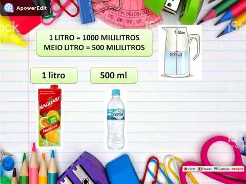 MEDIDAS DE CAPACIDADE 2º ano