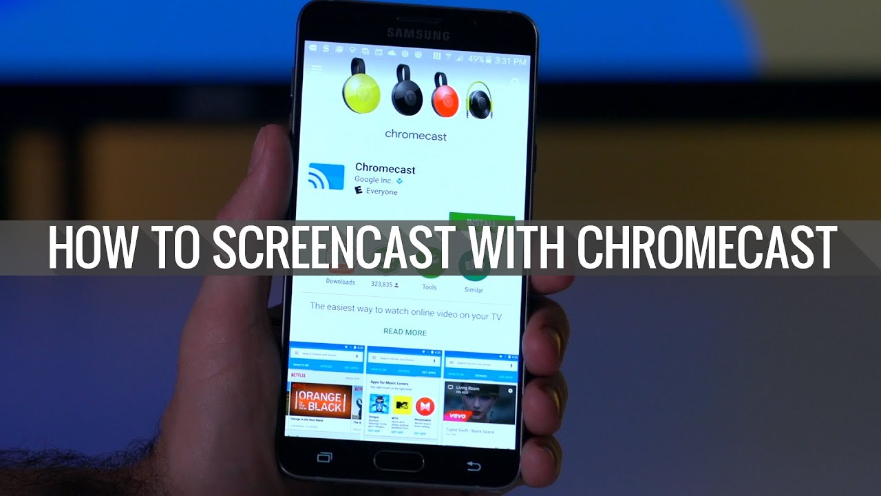 How to screencast with Chromecast - YouTube