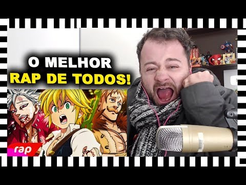 REACT Rap do Meliodas, Ban e Escanor (Nanatsu no Taizai) - O PECADO MAIS FORTE | NERD HITS