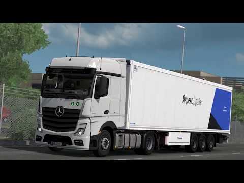ETS 2 Open Beta 1.36 Mercedes Actros MP4 1845 Bari - Cagliari