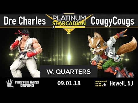 Platinum Starcadian 2 - CougyCougs (Fox, Bayo) vs Dre Charles (Ryu) - Winner's Quarters