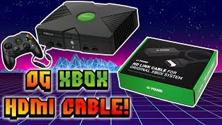 Original Xbox HDMI Output Cable! HDMI Versus Composite & Component Comparison!