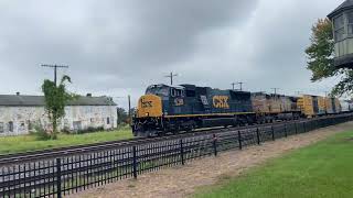 CSX Mixed Freight Train in North East, PA | Railfanning | Lake Shore Railway Museum in Pennsylvania